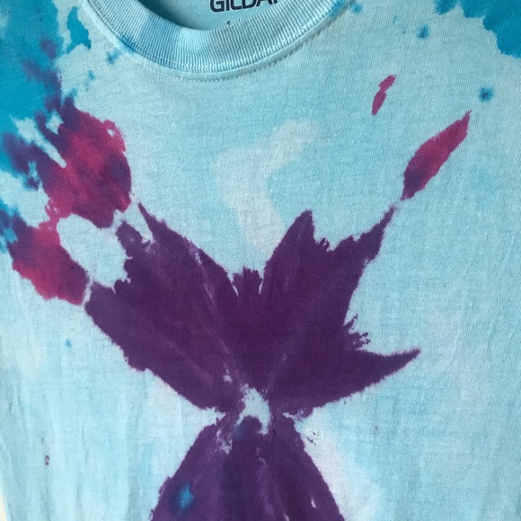 Tie Dye T-Shirt 100% Cotton Small - Picture 5 of 6